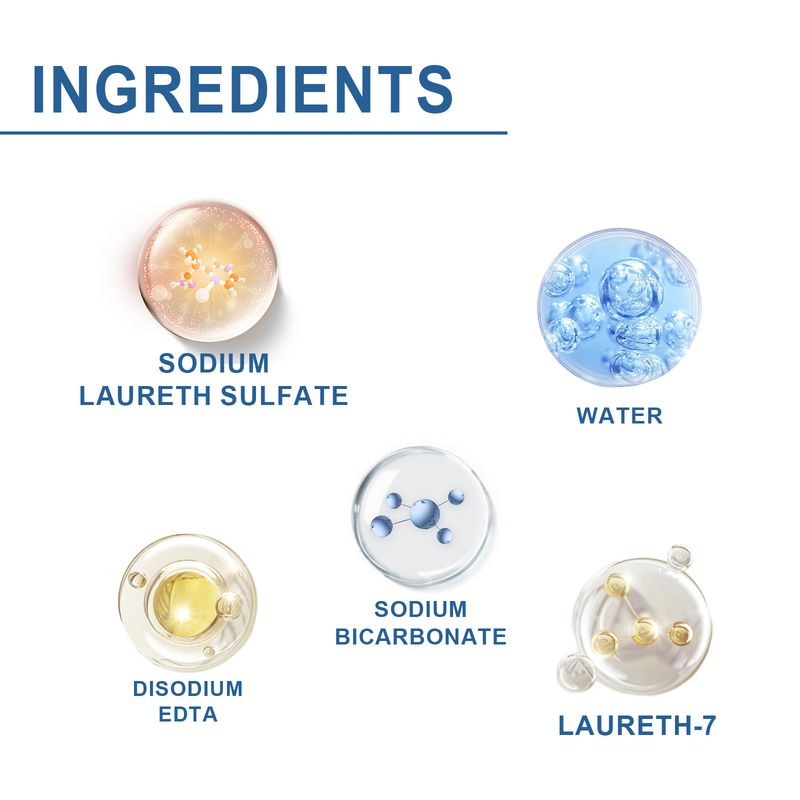 Sistema de limpieza multiusos Jakehoe: limpiador de espuma suave y descontaminante para múltiples superficies de cocina, encimeras y utensilios de cocina._voghion.com