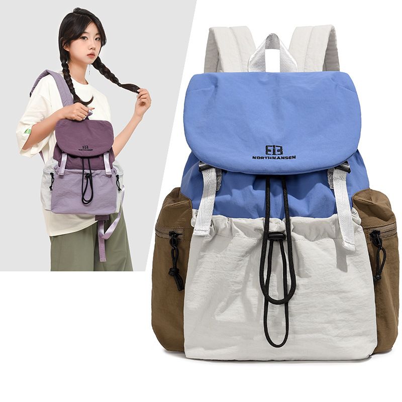 LazyZoom Outdoor Hafif 2025 Yeni Büyük Kapasiteli Sırt Çantası Yüksek Görünümlü Seyahat Yürüyüş Çantası Basit_voghion.com