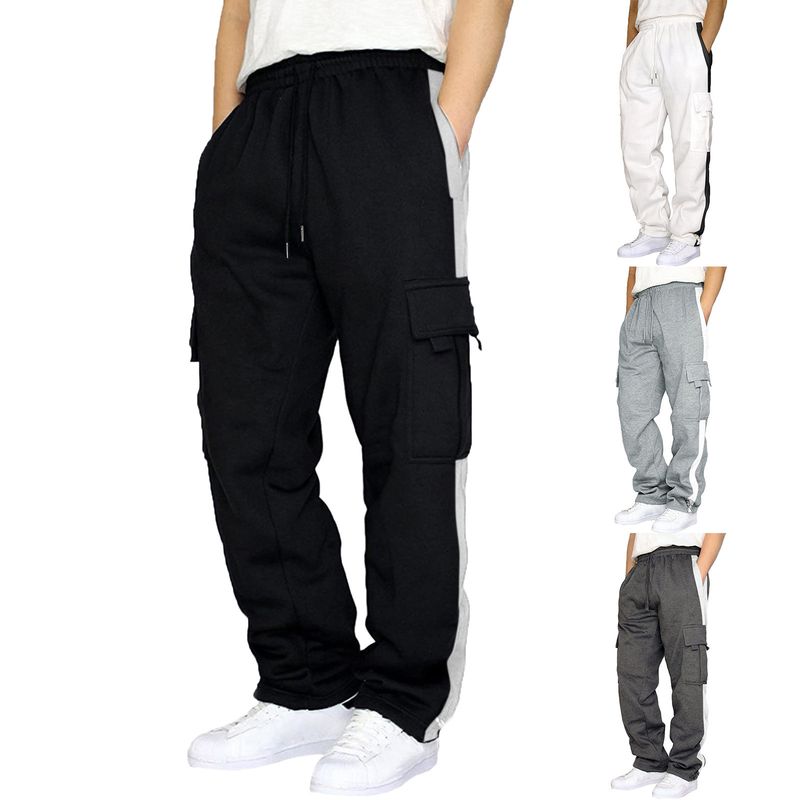 Utility Cargo-broek voor heren – Winterse fleecevoering, relaxte pasvorm met meerdere zakken (4 kleuren, M-4XL) | Geïnspireerd door streetwear en werkkleding_voghion.com