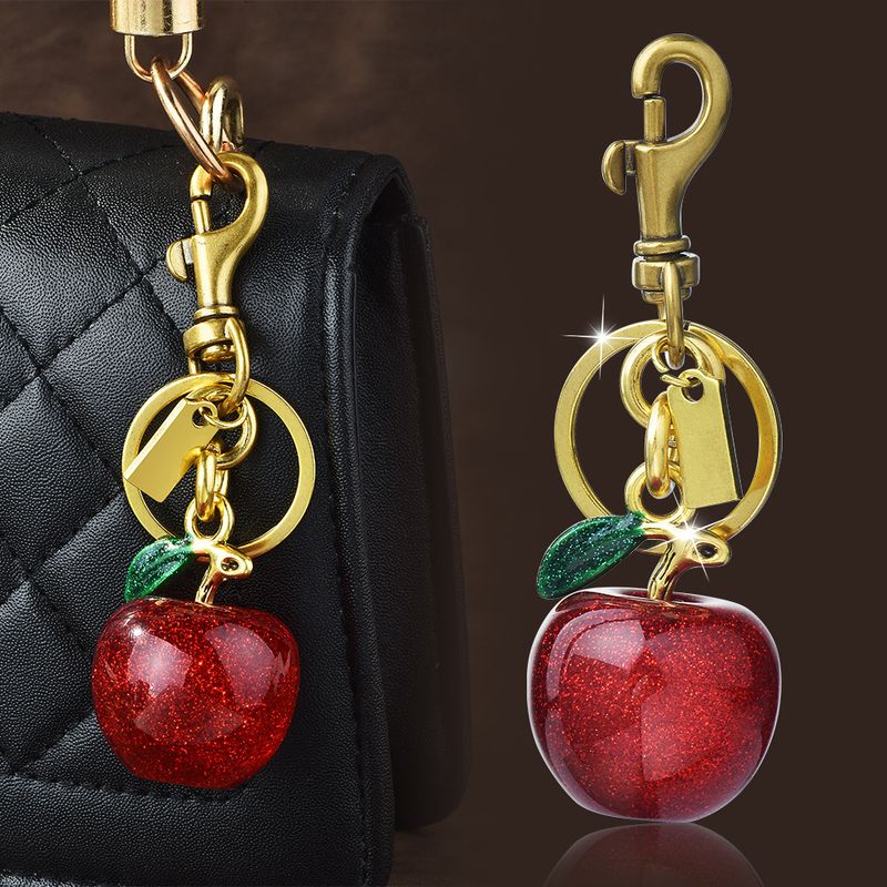 Obst Schlüsselanhänger Tasche, Modischer Anhänger, Schlüsselanhänger, personalisiertes Accessoire_voghion.com