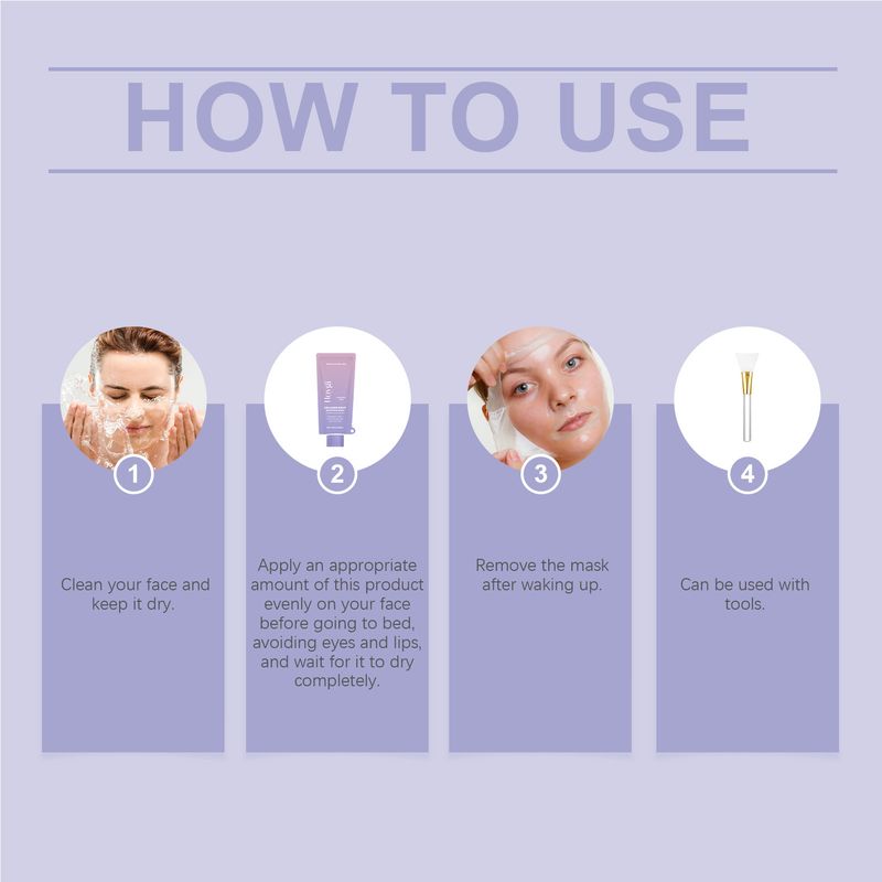 Hoygi Collagen Moisturizing Tearing Mask är mild, fuktig, mjuk, len och delikat för att vårda ansiktshuden._voghion.com