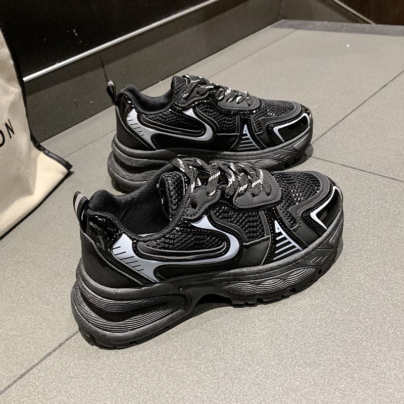 Super Soft 2025 New Thick-Soled Casual Dad Shoes Versatile Sneakers Running Ins Trend_voghion.com