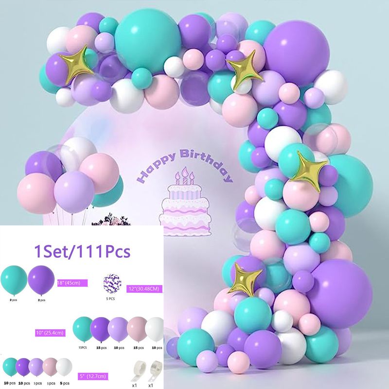 Set di palloncini per feste, decorazioni per hotel, inaugurazioni di compleanni e festività_voghion.com