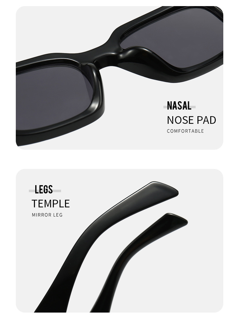 2023 nieuwe trendy diamant met UV-bestendig klein frame vierkant PRA-ontwerp, hoogwaardige zonnebril voor dames_voghion.com