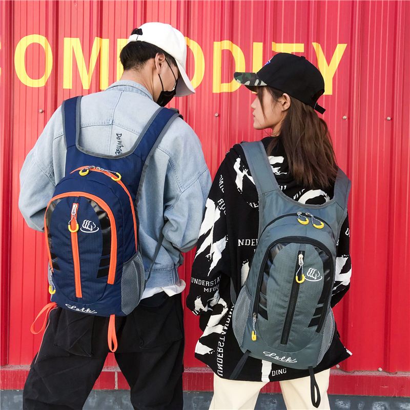 LazyZoom Outdoor New Business Casual Large Capacity Backpack Lightweight Men's Travel Hiking Bag_voghion.com