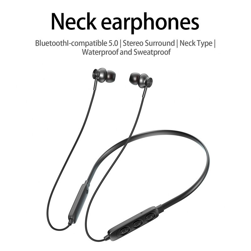 Surround Subwoofer Draadloze Farfi 5.0 Oordopjes Nek Bluetooth-compatibel Hangende Stereo Headsets Dagelijks Gebruik_voghion.com