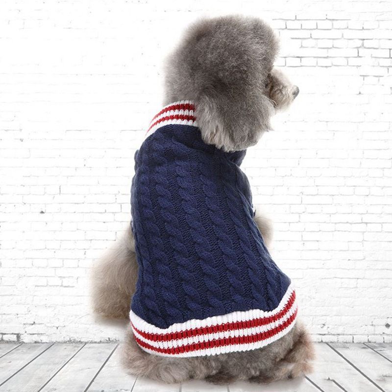 Weihnachten Halloween Teddy Hundekleidung Herbst Winter Haustier Pullover_voghion.com