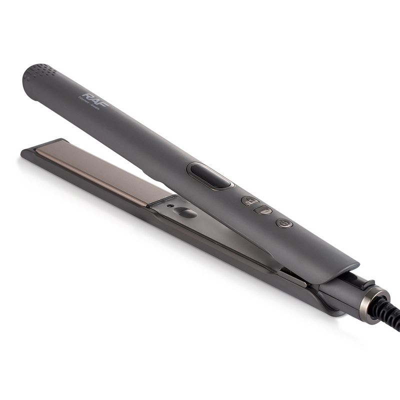 RAF Europäischen Standard Temperatur-Control Eisen Haarglätter Keramik Platte Trocken Nass Dual-Use Curling Und_voghion.com