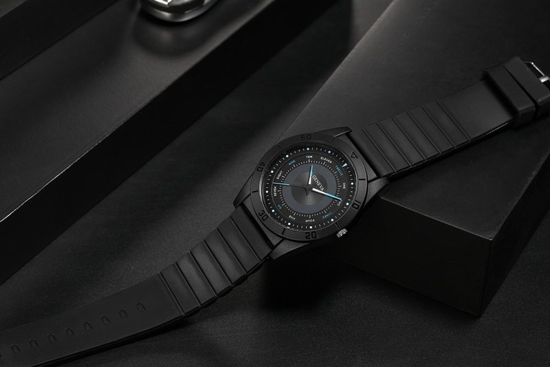 Neue leichte Armbanduhr mit Nylonarmband, personalisierter Live-Streaming-Verkauf, Sportuhr mit Silikonband für Herren_voghion.com