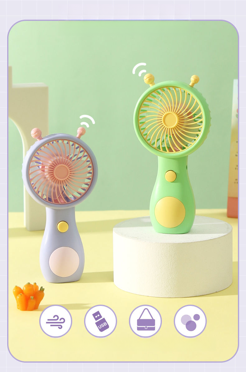 【 25000 People Shipped Within 12 Hours 】 Snail Handheld Small USB Charging Portable Summer Internet Celebrity Mini_voghion.com