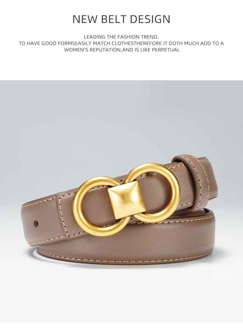 Naiste kleit, vöökaunistus, naiste siledad nööppüksid, mitmekülgne õhuke vöö, saab kanda_voghion.com