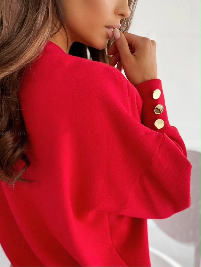 Pull ample à col en V pour femme, vêtement chaud et décontracté, idéal pour le bureau ou l'automne_voghion.com