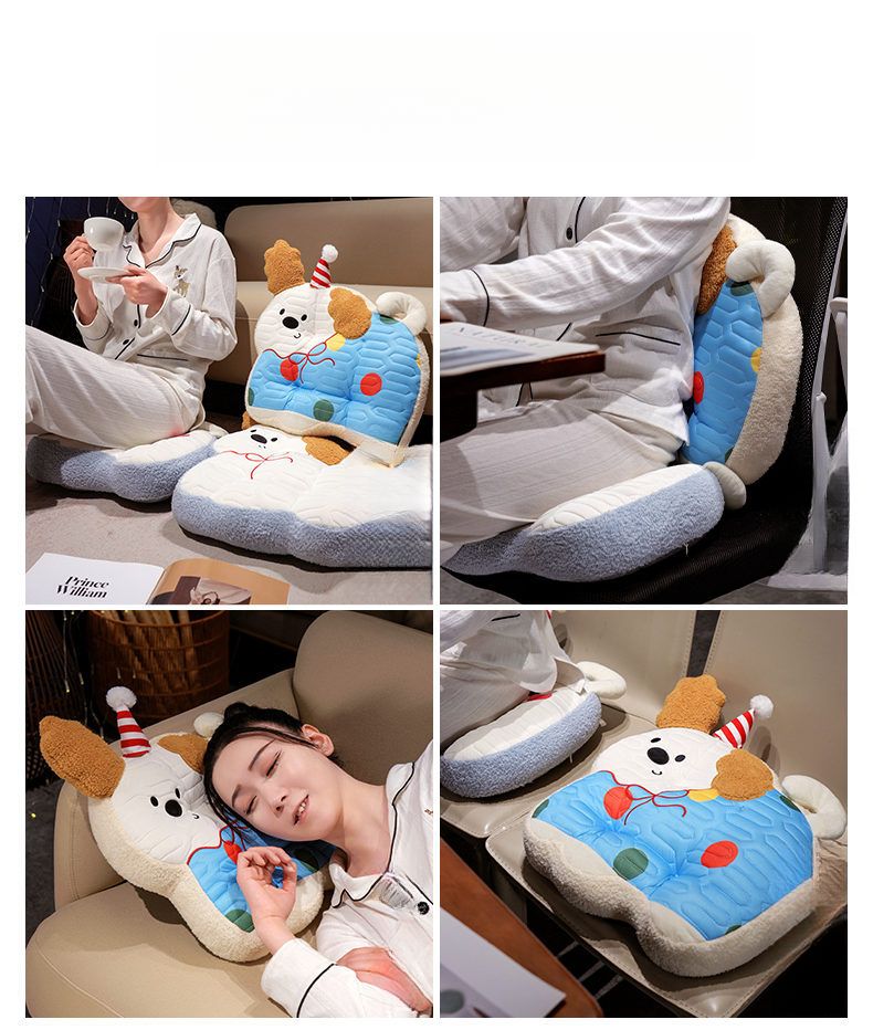 Ice-Silk Latex Cushion Office Chair, Cooling Seat Pad, Ideal For Bay Window Areas_voghion.com