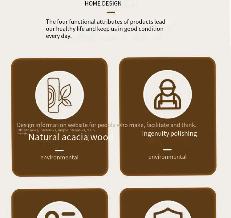 Walnut Solid Wood Double Dried Fruit Tea Cake Tray Dessert Table Multi Layer Rack_voghion.com