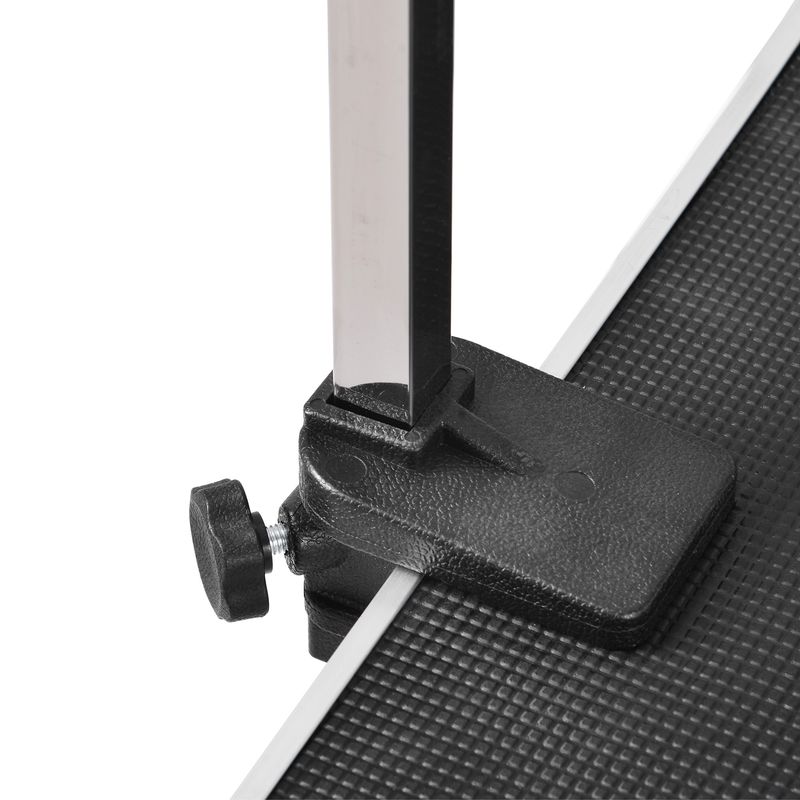 Professional Dog Pet Grooming Table Large Adjustable Heavy Duty Portable w/Arm & Noose & Mesh Tray_voghion.com
