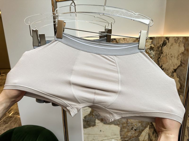 60er Joren Ukosi Seideschlupp Mesh Atmungsaktiv Männer Boxershorts Weich a Komfortabel U-fërmeg Täsch Dräierpack Ënnerwäsch_voghion.com