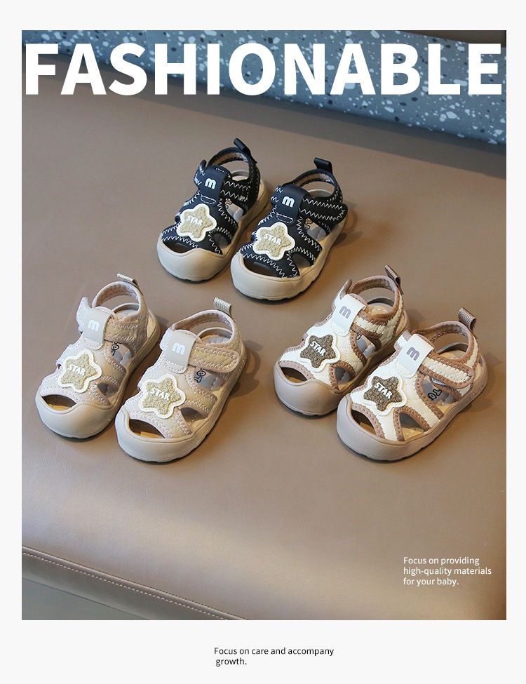 Sandali per bambini, scarpe per bambini estive antiscivolo con suola morbida, scarpe da donna per interni per ragazzi da 0 a 13 anni_voghion.com