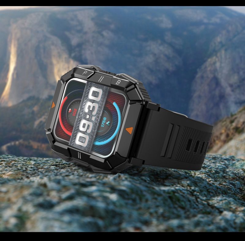 2025 Bluetooth Call Smart Watch Men 1.83" Heart Rate Fiess Sports Watches With LED Flashlight Man Smartwatch For Huawei_voghion.com
