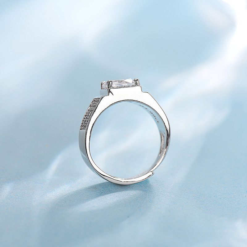 Versione coreana del temperamento 2024 per anelli alla moda con diamanti pieni e accessori per anelli da uomo dal vivo_voghion.com