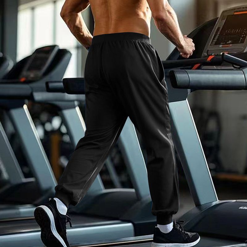 Calça de moletom masculina folgada, estilo americano, estilo casual, simples, com cordão, para o Dia da Independência, da Cross Border Independent Station, primavera e outono_voghion.com