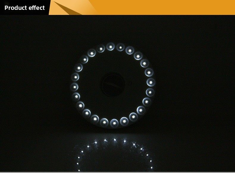 Buiten strand kampeerparaplu verlichting klein hangend avontuur 24LED ronde noodkamp tentlamp_voghion.com