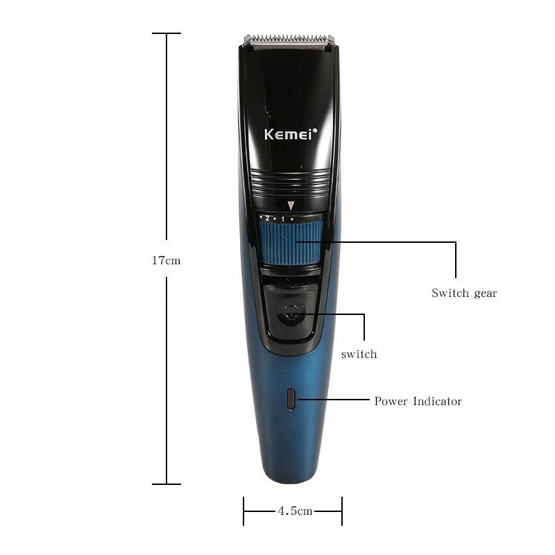 Kemei KM-632 profesionalni brivnik za brado za moške, strižnik za lase, električni brivnik, rezalnik glave hine_voghion.com