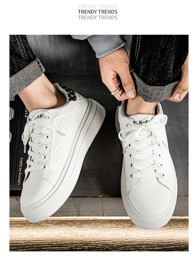 Men's Casual Sneakers With Snake Print Design - Soft Sole, Low-Top, Breathable & Comfortable For Daily Wear - Sizes 39-44 Sports Shoes Men_voghion.com