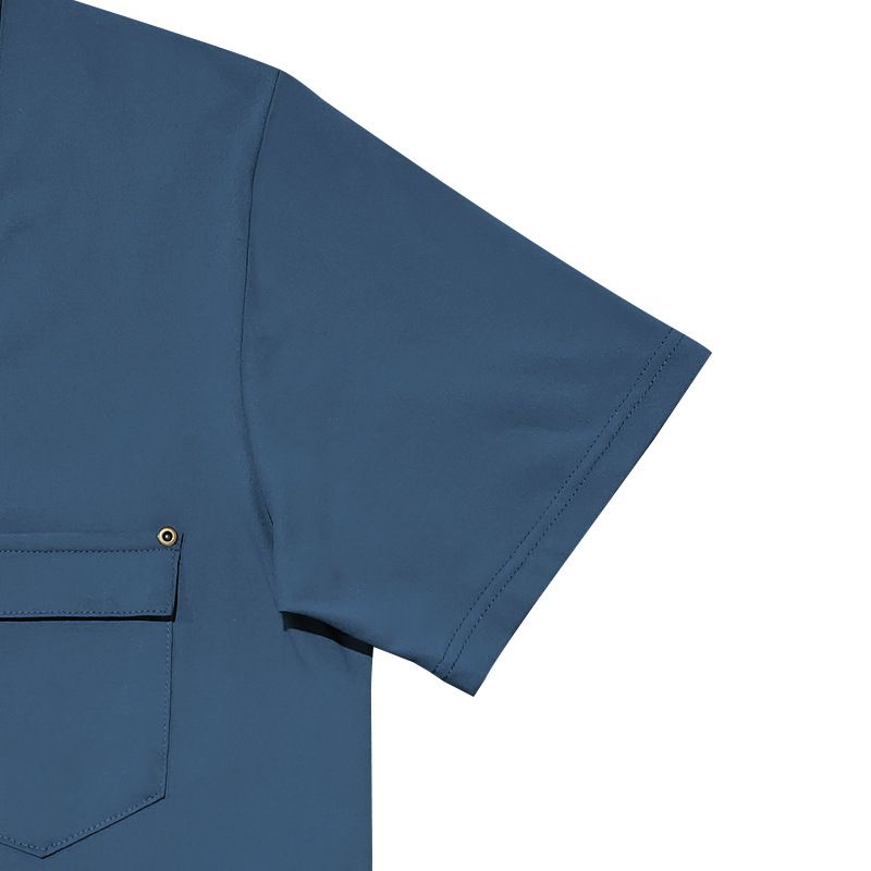 Herren-T-Shirt mit V-Ausschnitt und Tasche – Leichtes Polyester-Mischgewebe mit knitterfreier Oberfläche (S-XXXL) – Lässiges T-Shirt mit schmaler Passform für Komfort im Alltag_voghion.com
