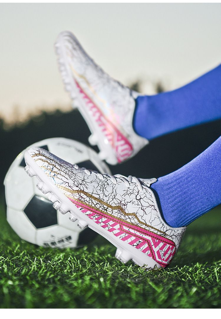 New football shoes male TF broken nails adult sports spike race training sports running shoes_voghion.com