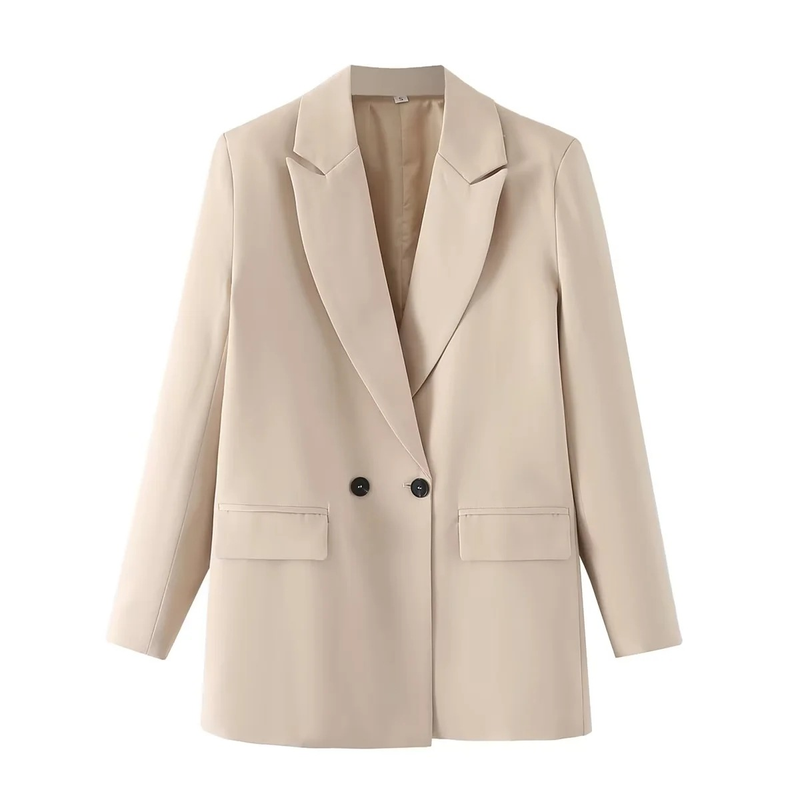 Costume femme chic en mélange gris clair_voghion.com