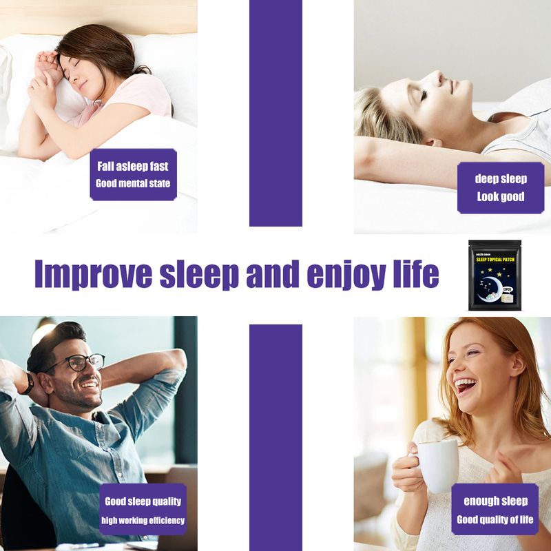 South Moon 12pcs Sleep Patch Home Gentle Care To Improve Sleep Quality Daily Body Care Patch_voghion.com