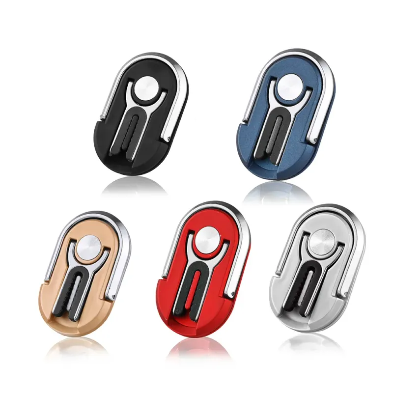 Multipurpose Mobile 360 Degree Car Air Vent Grip Mount Stand Rotation Magnetic Finger Ring Phone Holder Bracket_voghion.com