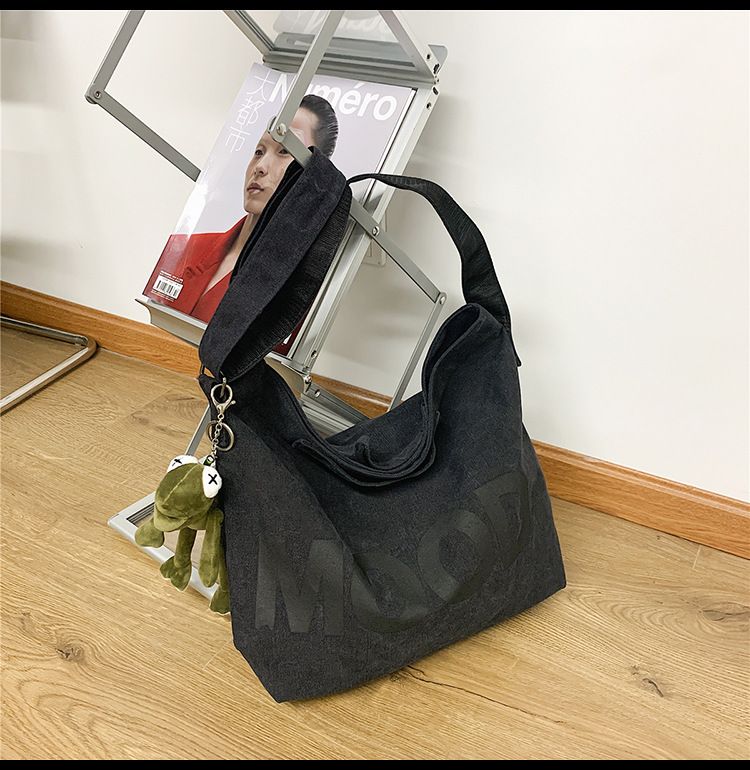 Borsa in tela alla moda, borsa a tracolla retrò artistica da donna, borsa a tracolla casual da studente_voghion.com