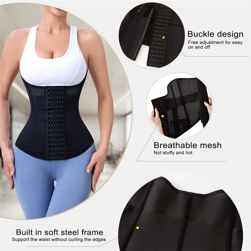 VoleFox Waist Trainer Fashion Yoga Belt With Adjustable Compression For Tummy Control And Chest Support_voghion.com