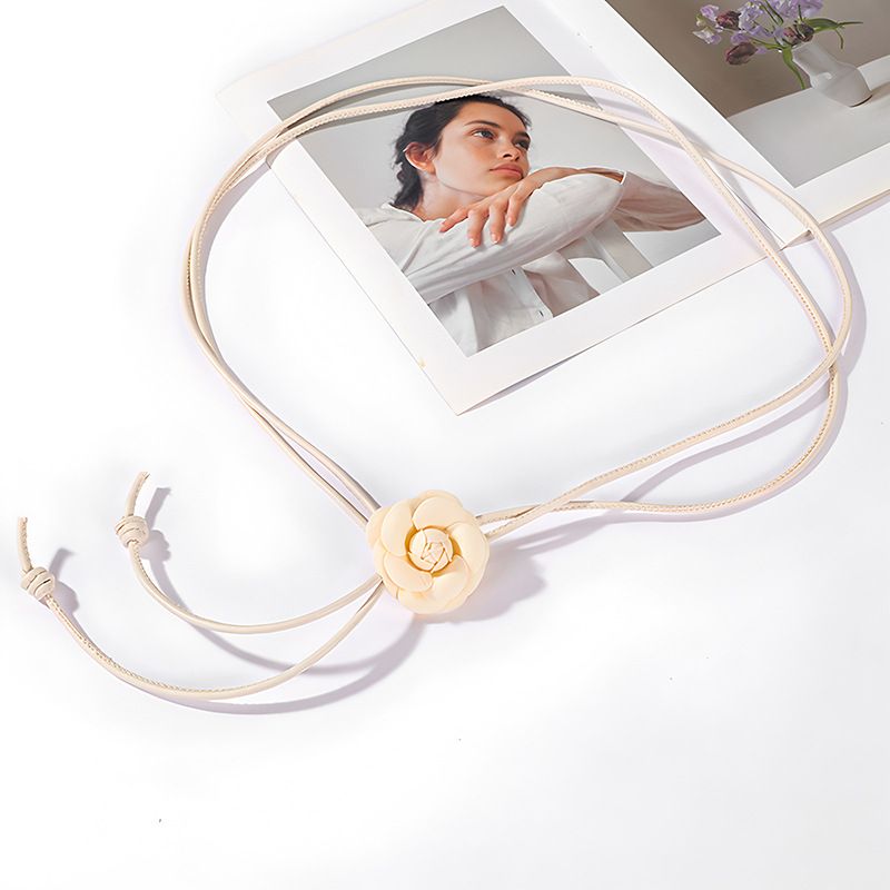 Lichte luxe etnische tailleband voor dames met strass-inleg, gouden riem, accessoire voor rok in paleisstijl met ketting_voghion.com