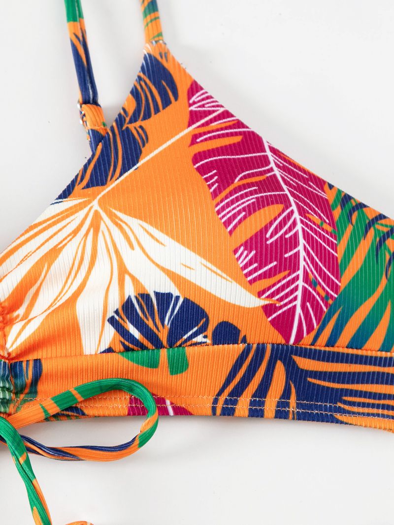 Women's Clothing Multi-color fashion bikini three-piece swimsuit for women_voghion.com