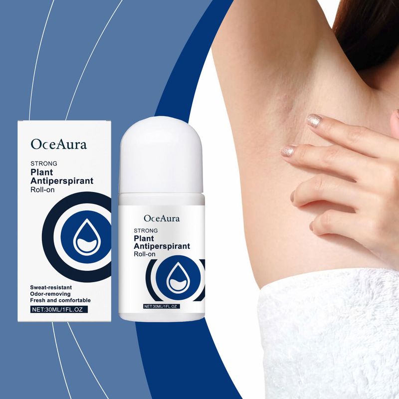 OCEAURA Sweat-Proof Roll-On Moisturizing Comfortable Skin Refreshing Non-Sticky Portable Sports Office Universal_voghion.com