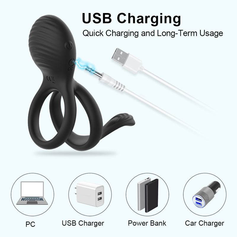 Remote Control Wireless Rings for Men ring Vibrator Clitoris Stimulation Ejaculation Delay Sex Toys for Coupl_voghion.com