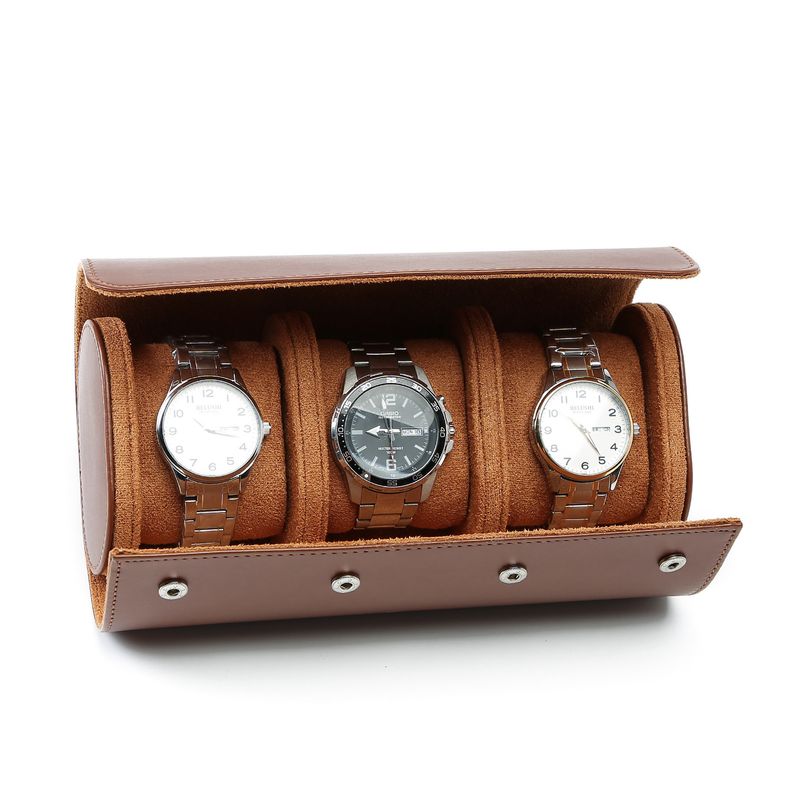 Pu Leather Watch Storage Box 1 2 3 Watch Multi-position High-end Travel Watch Box Bracelet Box Portable Watch Box_voghion.com