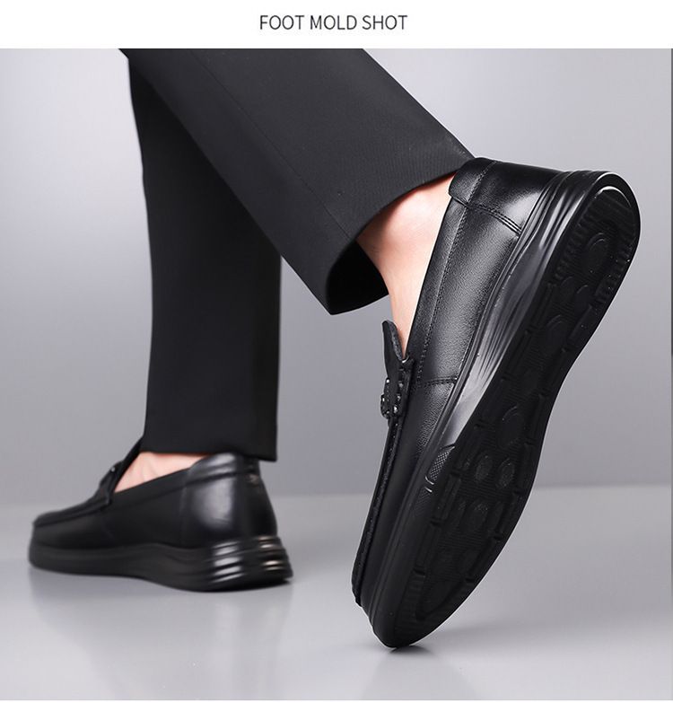 Lederschuhe Herren Loafer Schuhe Hochwertige Slip-On Loafer Bequeme weiche Fahrschuhe Herrenschuhe_voghion.com