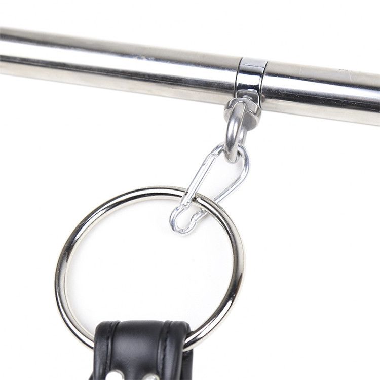 Sex Produkte Erwachsene Eisenrohr Gebunden Hand Gebunden SM Bondage Hängende Lieferungen Tür Hängen Pu Handschellen Spaß Requisiten Handschellen_voghion.com