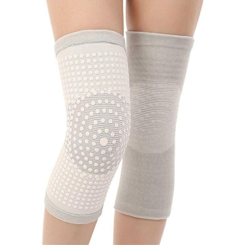 Genouillères auto-chauffantes, manchons de compression pour le genou, soulagement de la douleur arthritique, soins de santé, protection du genou, jambières thermiques d'hiver_voghion.com