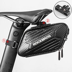 ROCKBROS Borsa da sella per bicicletta Borsa da sella per bicicletta Bici da strada Impermeabile 1,5 L DHL_voghion.com