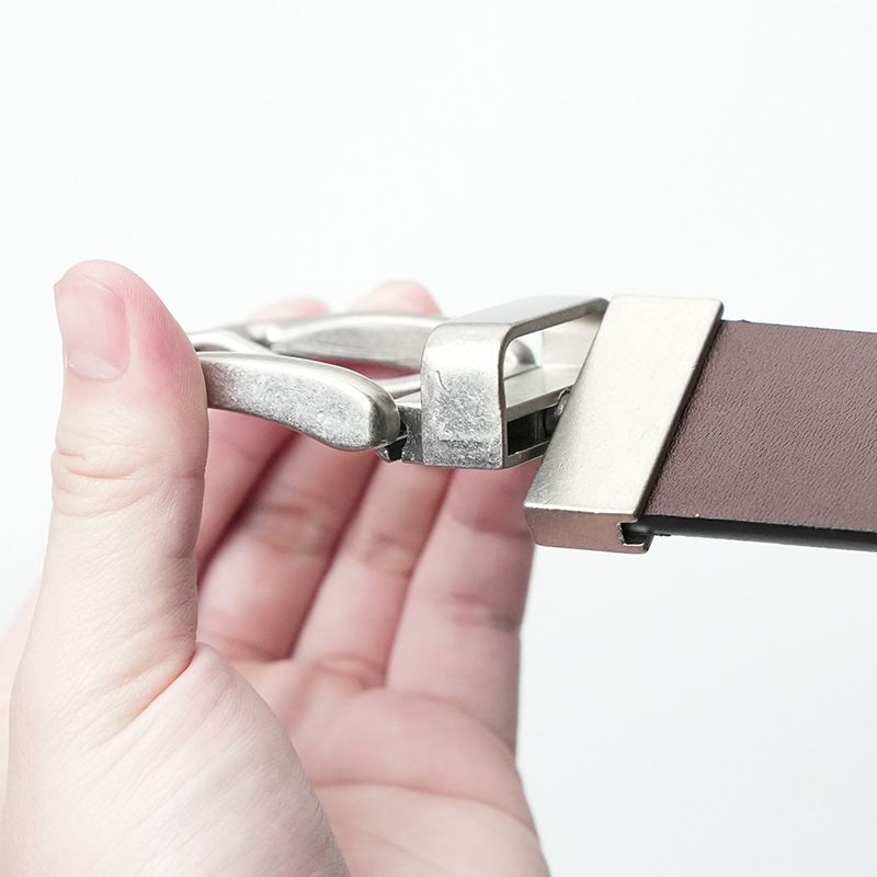 New Rotating Dual-use Pin Buckle Genuine Leather Casual Men's Belt_voghion.com