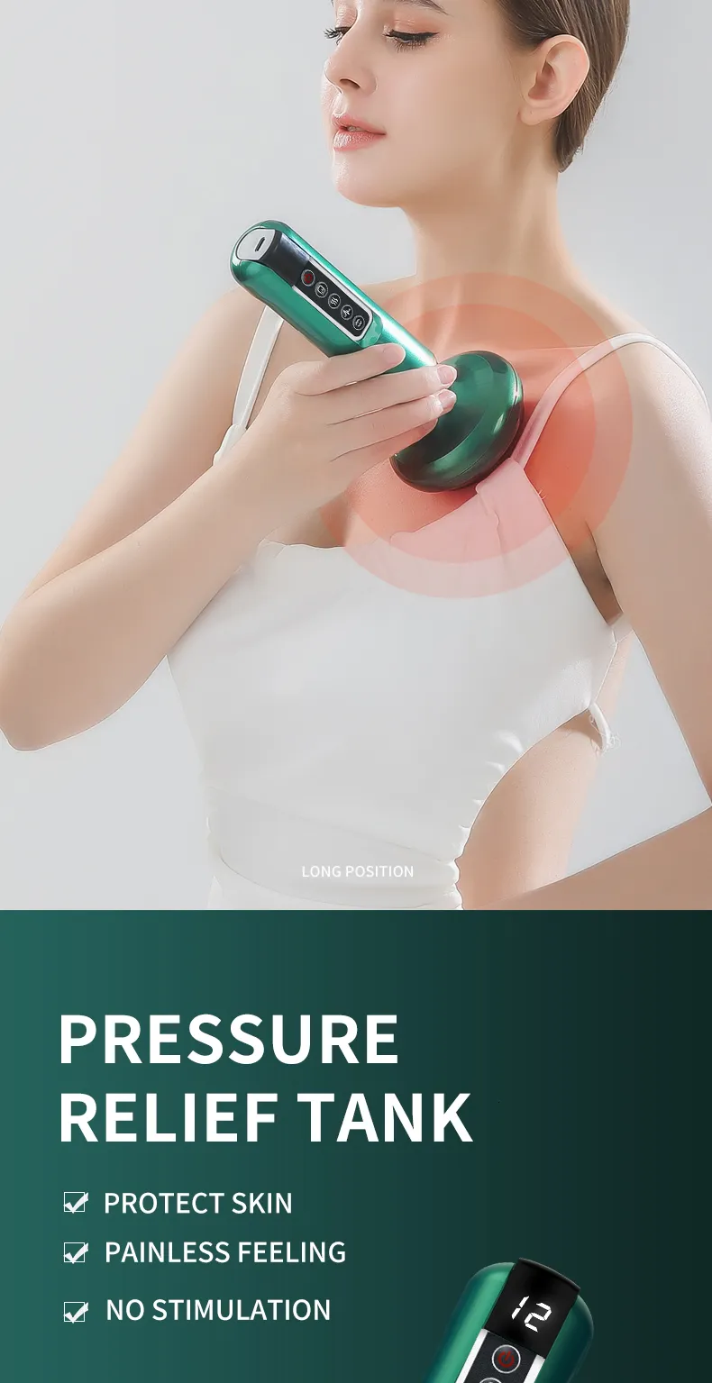 Rückenmassagegerät, elektrische Vakuum-Schröpfmassage, Körperschalen, Anti-Cellulite-Therapie-Massagegerät für den Körper, elektrische Guasha_voghion.com