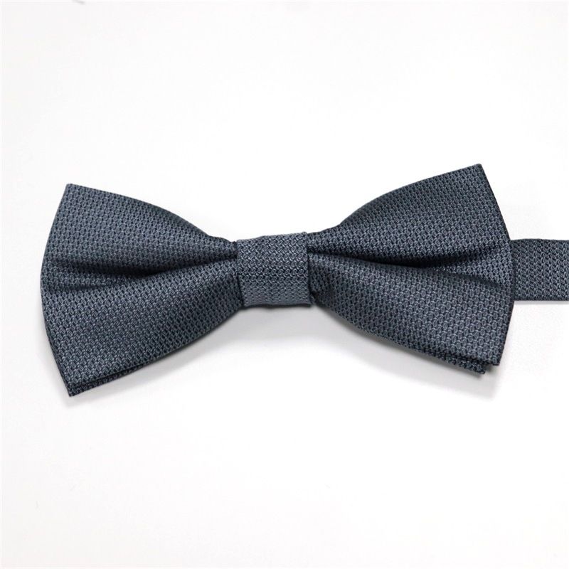 Accessoires de col de costume unisexe, nœud papillon bleu pour hommes d'affaires gratuits, nœud de marié de mariage_voghion.com
