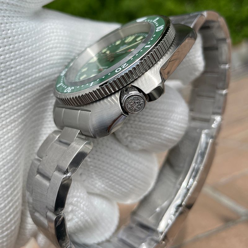 Nova chegada steeldive sd1974l relógio de mergulho mecânico safira cristal nh35 movt suíço luminoso 200m à prova dwaterproof água moda_voghion.com