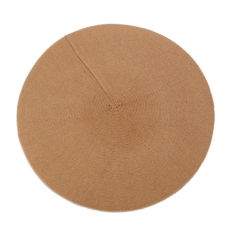Nuovi arrivi WZCX tinta unita primavera autunno maglia berretto moda nuova versione coreana casual donne berretto cappello pittore_voghion.com