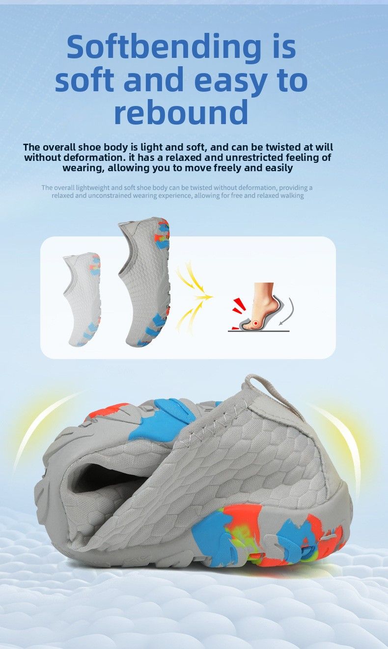 Couple Swimmin Men Thick Soft Sole Snorkelin Women Beach Divin Raftin Wadin Shoes Quick-Dry Non-Slip Stream_voghion.com