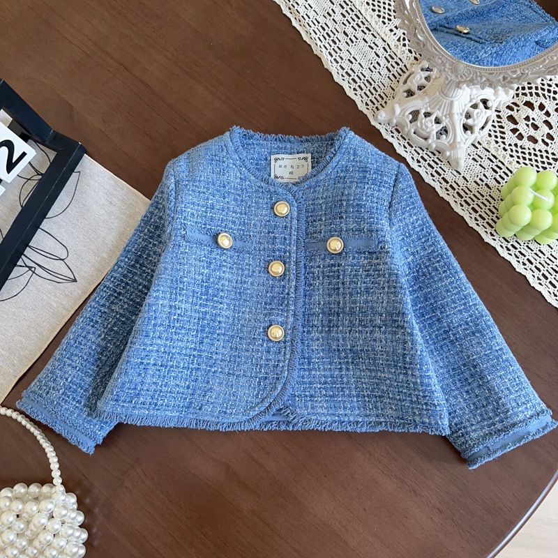 Ensemble jupe mère-enfant printemps et automne, nouveau style veste à la mode, ensemble deux pièces_voghion.com